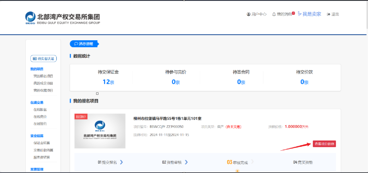 查看項(xiàng)目